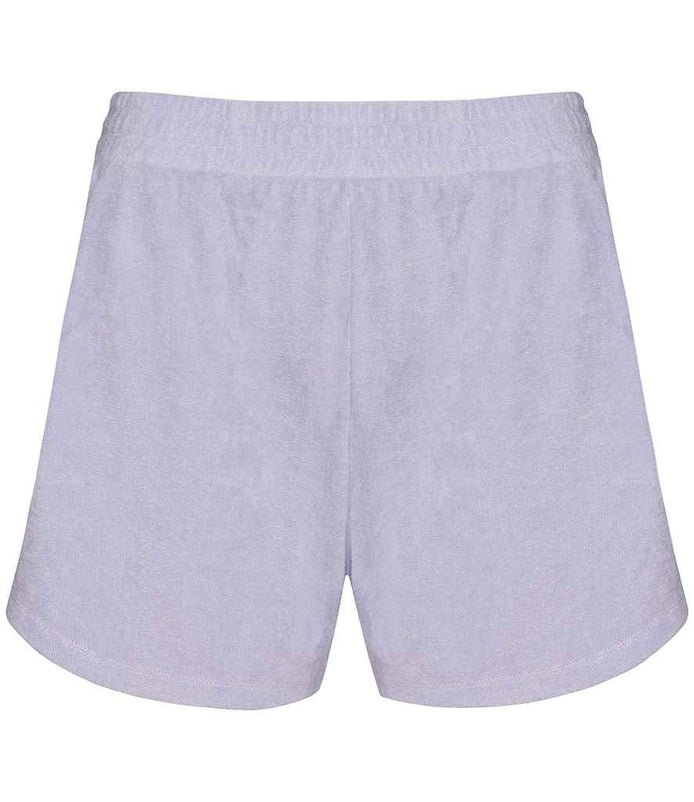 Organic Towel-Feel Shorts: Ladies