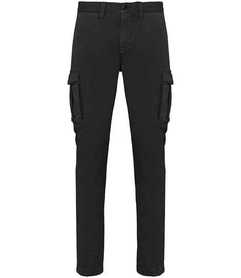 Organic Washed Cargo Trousers: Men's