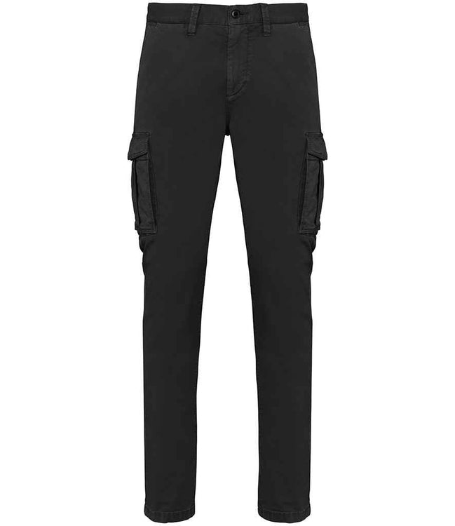 Organic Washed Cargo Trousers: Men's