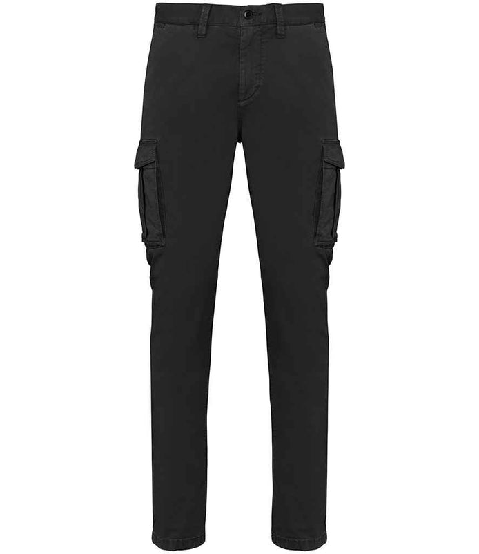 Organic Washed Cargo Trousers: Men's