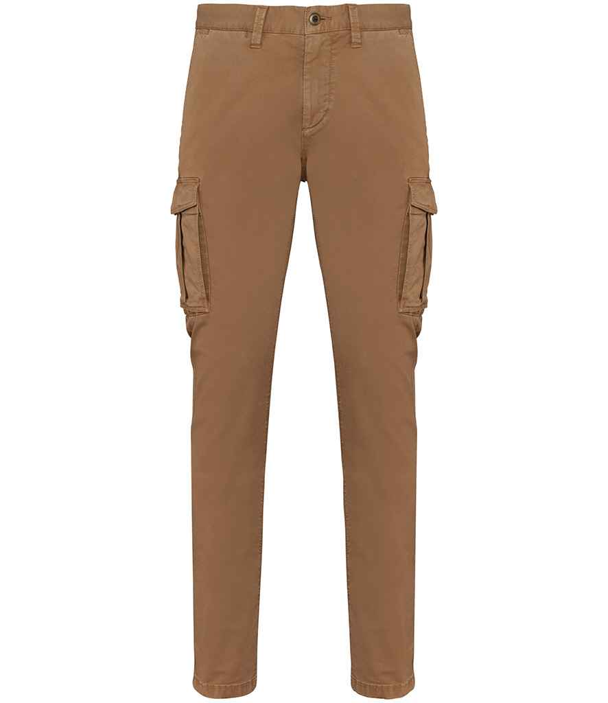 Organic Washed Cargo Trousers: Men's