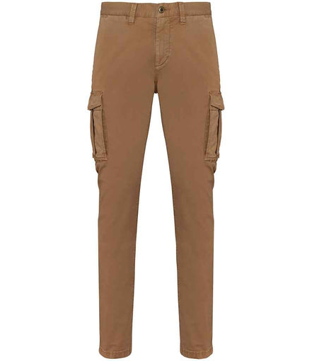 Organic Washed Cargo Trousers: Men's