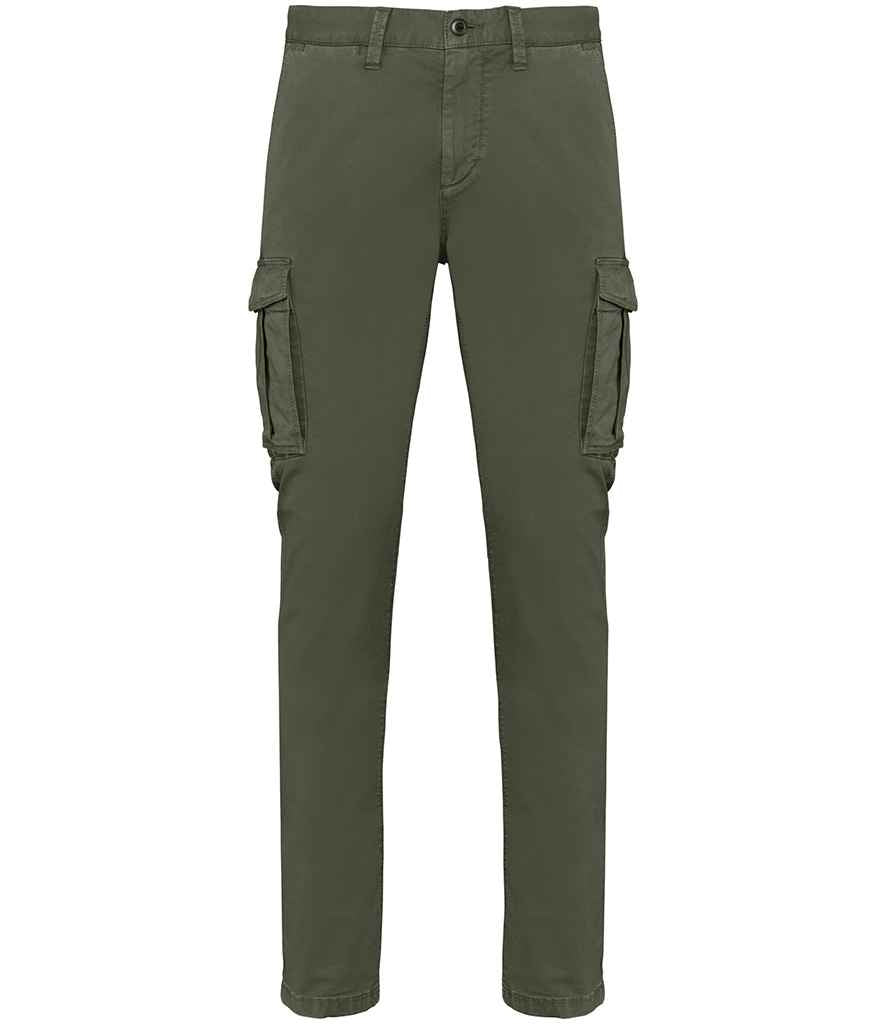 Organic Washed Cargo Trousers: Men's