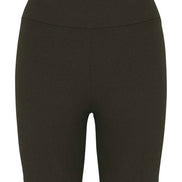Organic Cotton Ribbed Shorts: Womens