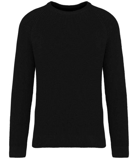 Organic & Recycled Polyester Chunky Knit Sweatshirt