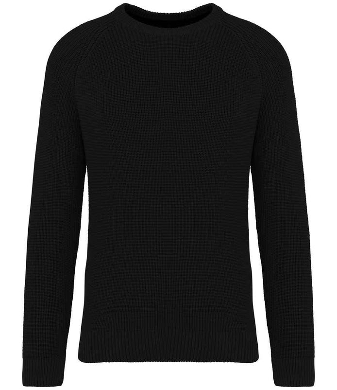 Organic & Recycled Polyester Chunky Knit Sweatshirt