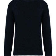 Organic & Recycled Polyester Chunky Knit Sweatshirt
