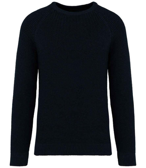 Organic & Recycled Polyester Chunky Knit Sweatshirt