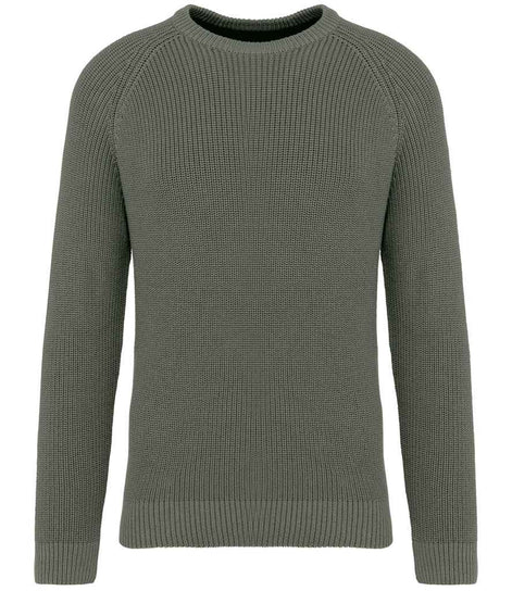 Organic & Recycled Polyester Chunky Knit Sweatshirt