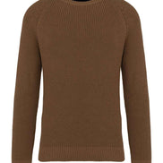 Organic & Recycled Polyester Chunky Knit Sweatshirt