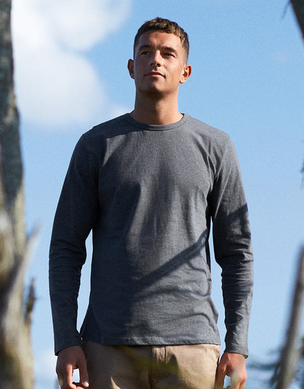Fairtrade Organic Long Sleeve T-Shirt: Men's
