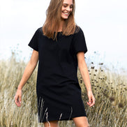 Fairtrade Organic Long Length T-Shirt: Women's