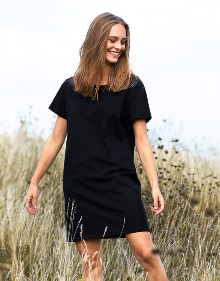 Fairtrade Organic Long Length T-Shirt: Women's