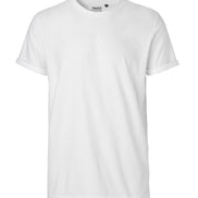 Fairtrade Organic Rolled Sleeve T-Shirt: Men's