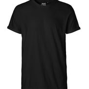 Fairtrade Organic Rolled Sleeve T-Shirt: Men's