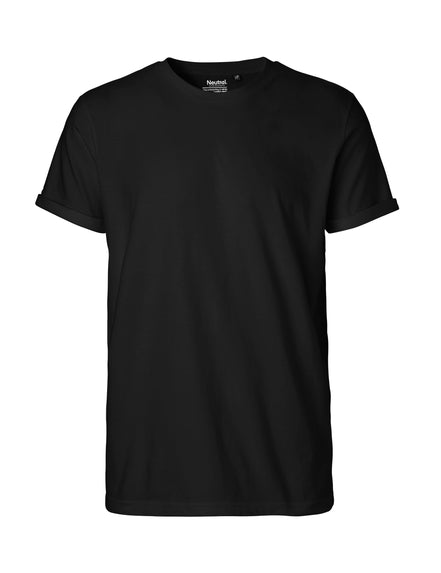Fairtrade Organic Rolled Sleeve T-Shirt: Men's