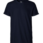 Fairtrade Organic Rolled Sleeve T-Shirt: Men's