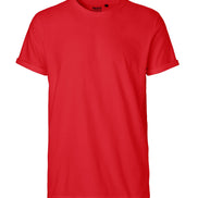 Fairtrade Organic Rolled Sleeve T-Shirt: Men's
