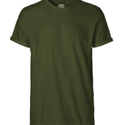 Fairtrade Organic Rolled Sleeve T-Shirt: Men's