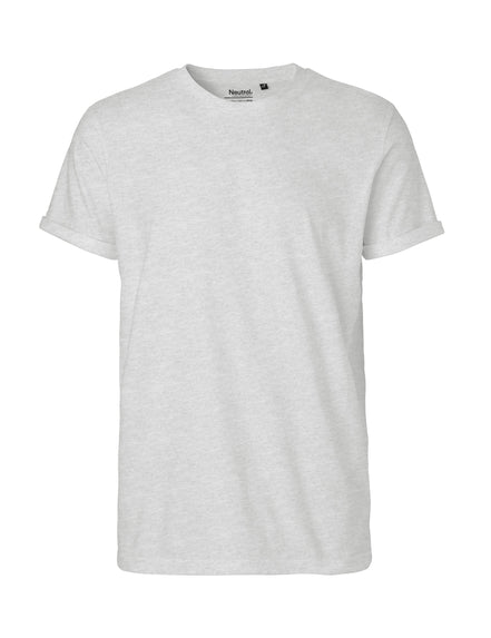 Fairtrade Organic Rolled Sleeve T-Shirt: Men's