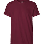 Fairtrade Organic Rolled Sleeve T-Shirt: Men's
