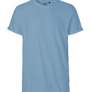 Fairtrade Organic Rolled Sleeve T-Shirt: Men's