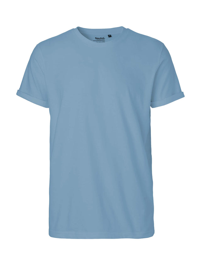 Fairtrade Organic Rolled Sleeve T-Shirt: Men's