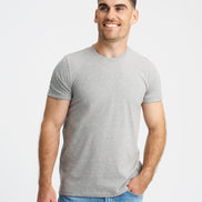 Fairtrade Organic Rolled Sleeve T-Shirt: Men's