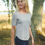 Fairtrade Organic Half Sleeve T-Shirt: Women's