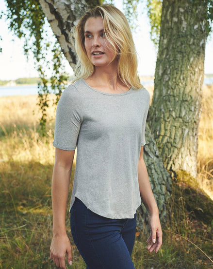 Fairtrade Organic Half Sleeve T-Shirt: Women's