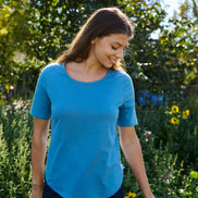 Fairtrade Organic Half Sleeve T-Shirt: Women's
