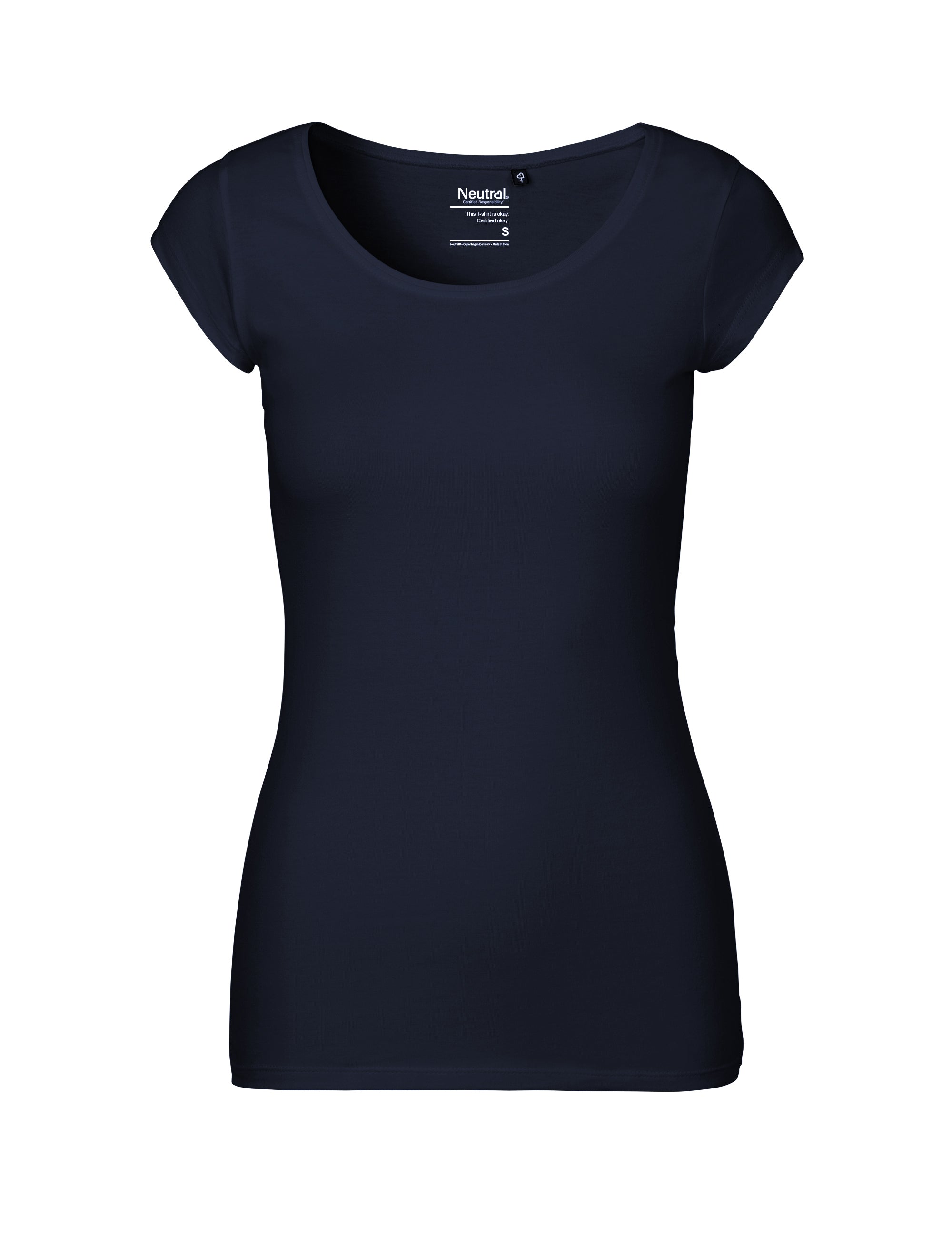 Fairtrade Organic Roundneck T-Shirt: Women's