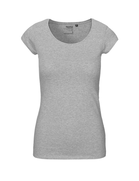Fairtrade Organic Roundneck T-shirt: Womens