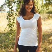 Fairtrade Organic Roundneck T-Shirt: Women's