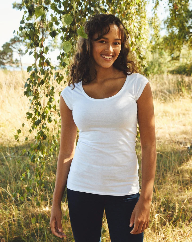 Fairtrade Organic Roundneck T-Shirt: Women's