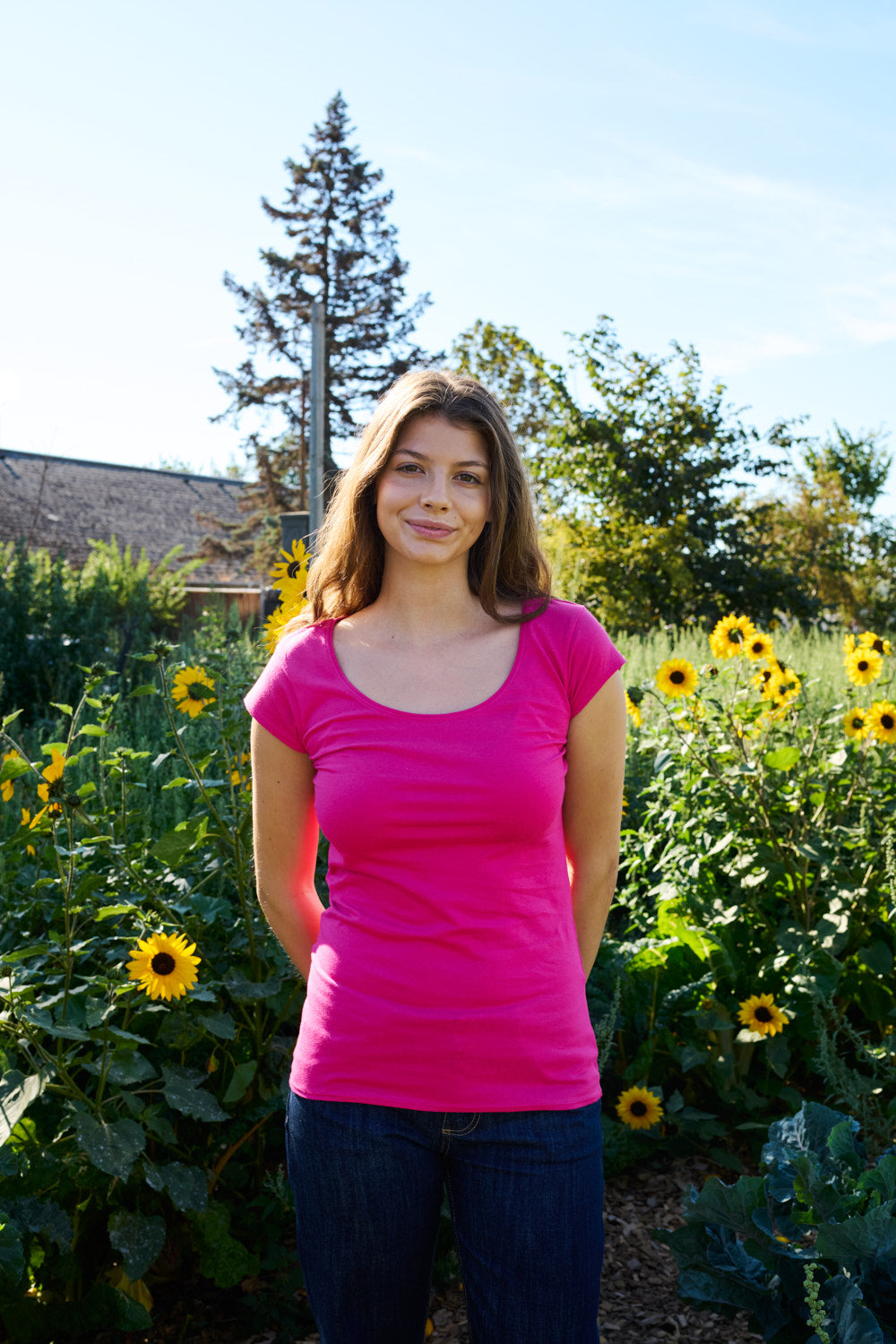 Fairtrade Organic Roundneck T-Shirt: Women's