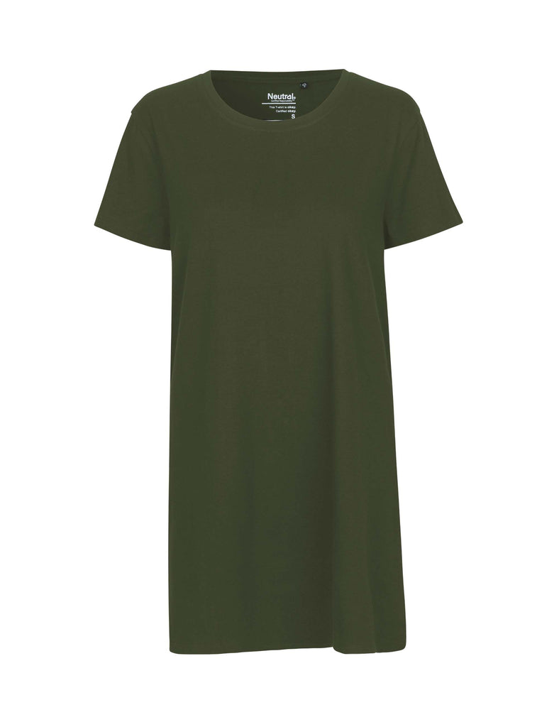 Fairtrade Organic Long Length T-Shirt: Women's