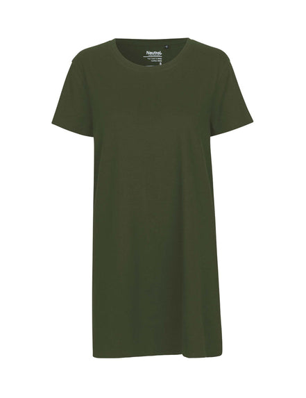 Fairtrade Organic Long Length T-Shirt: Women's