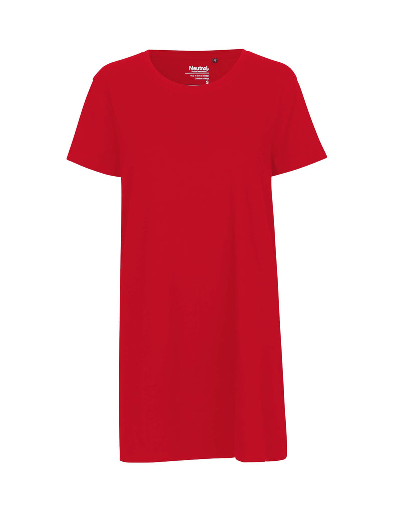 Fairtrade Organic Long Length T-Shirt: Women's