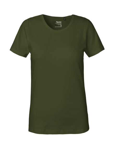 Fairtrade Organic Heavy Interlock T-Shirt: Women's