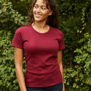 Fairtrade Organic Heavy Interlock T-Shirt: Women's