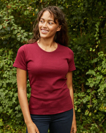 Fairtrade Organic Heavy Interlock T-Shirt: Women's