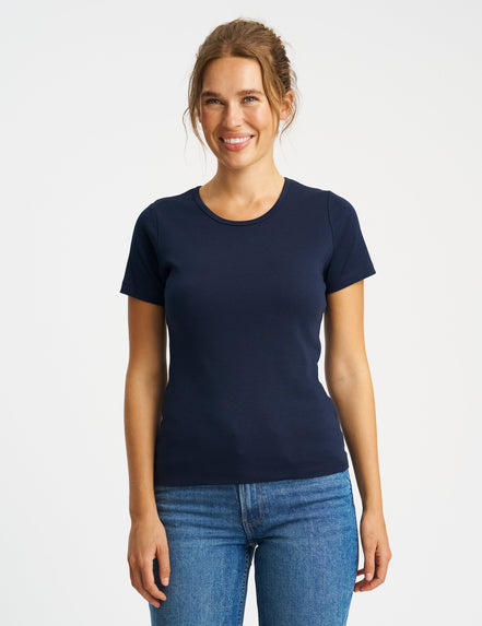 Fairtrade Organic Heavy Interlock T-Shirt: Women's