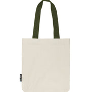 Fairtrade Organic Twill Bag with Contrast Handles