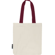 Fairtrade Organic Twill Bag with Contrast Handles