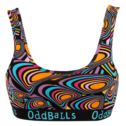 Ladies Colourful Comfy Cotton Bralette | Soft Everyday Wireless Bra Top