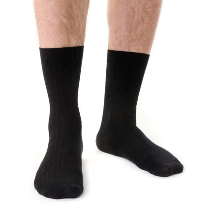 1 Pack Men's Non Elastic Merino Wool Socks