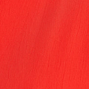 Octavia Crepe Petal Collar Blouse - Red