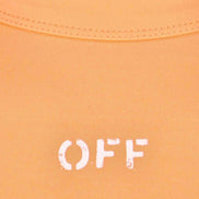 Sleek Rowing Top Peach Orange