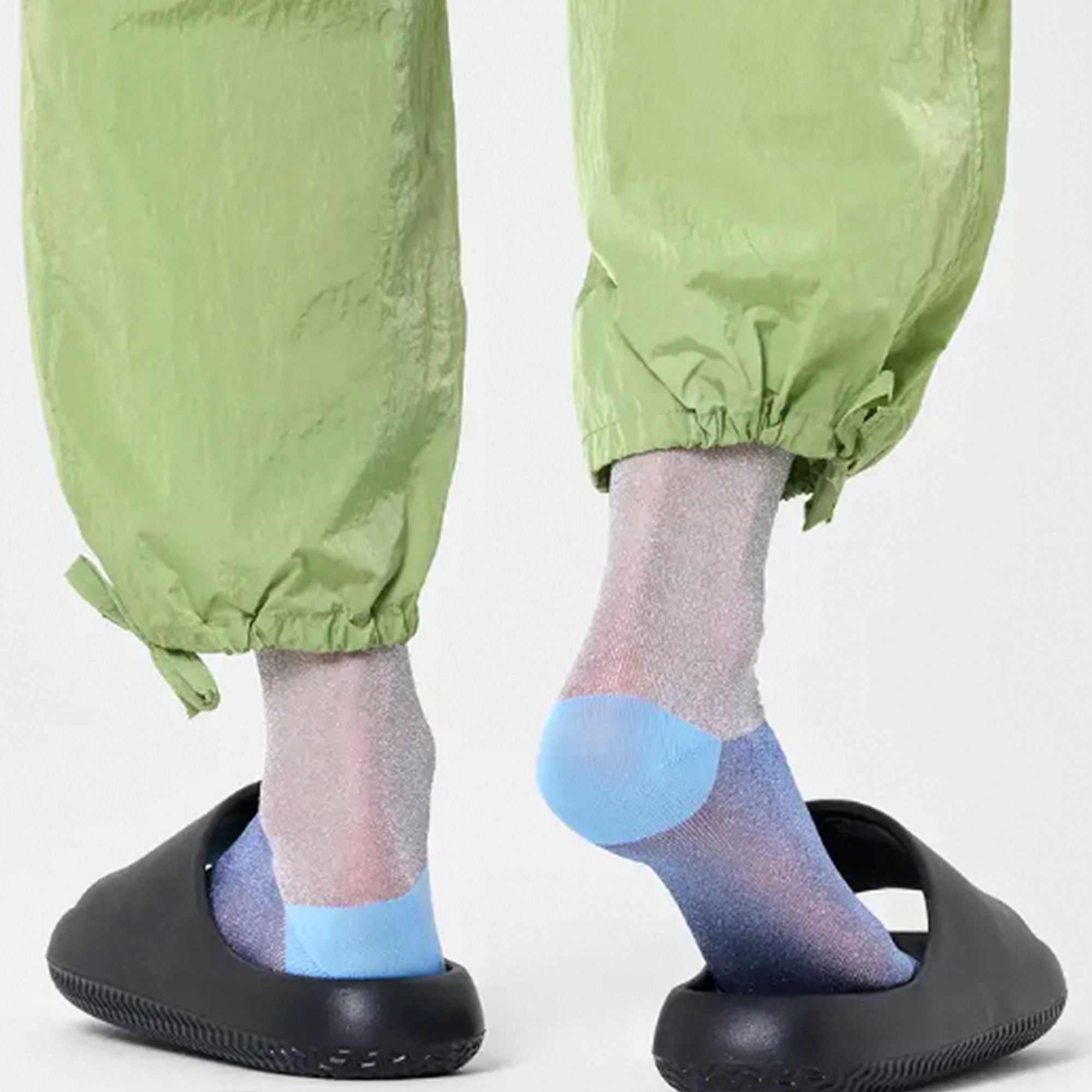 Light Colourful Thin Glittery Socks for Men and Women